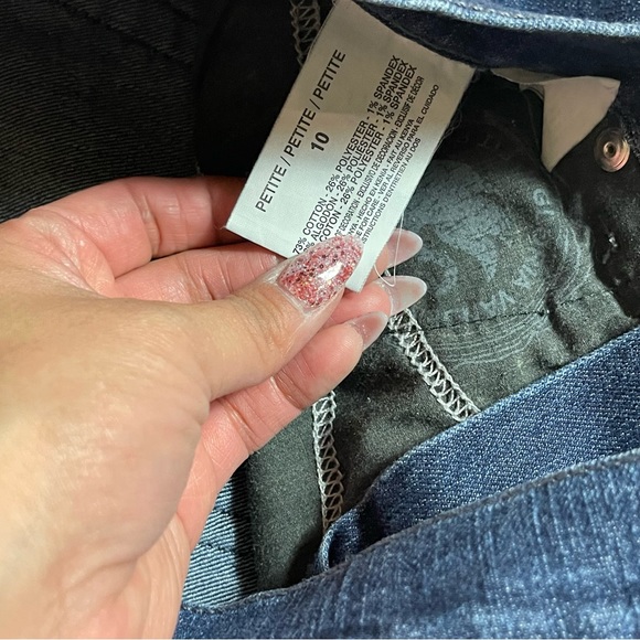 Gloria Vanderbilt Gabby bootcut jeans women’s size 10 petite - Picture 4 of 7